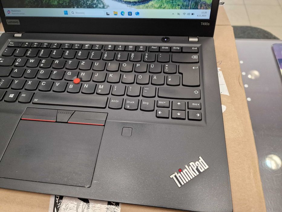 Lenovo Thinkpad T490s/ i5-8265U/ 16GB/ 512GB/ 14" FHD/ W11P/ QWERTZ