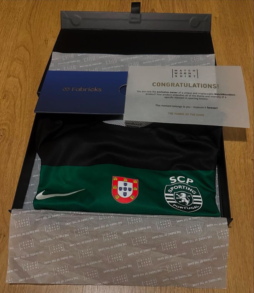 Vendo camisola de jogo do Sporting CP