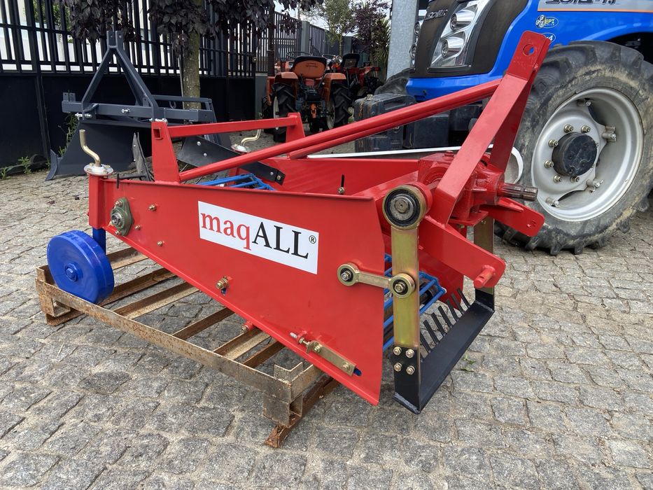 Arrancador de batatas de tapete