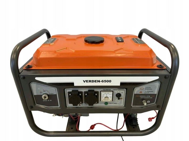 Agregat pradotworczy przenosny jednofazowy verden 6500w benzyna