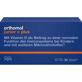 Orthomol Junior C plus mandarynka / pomarańcza (cena za 1 opakowanie)