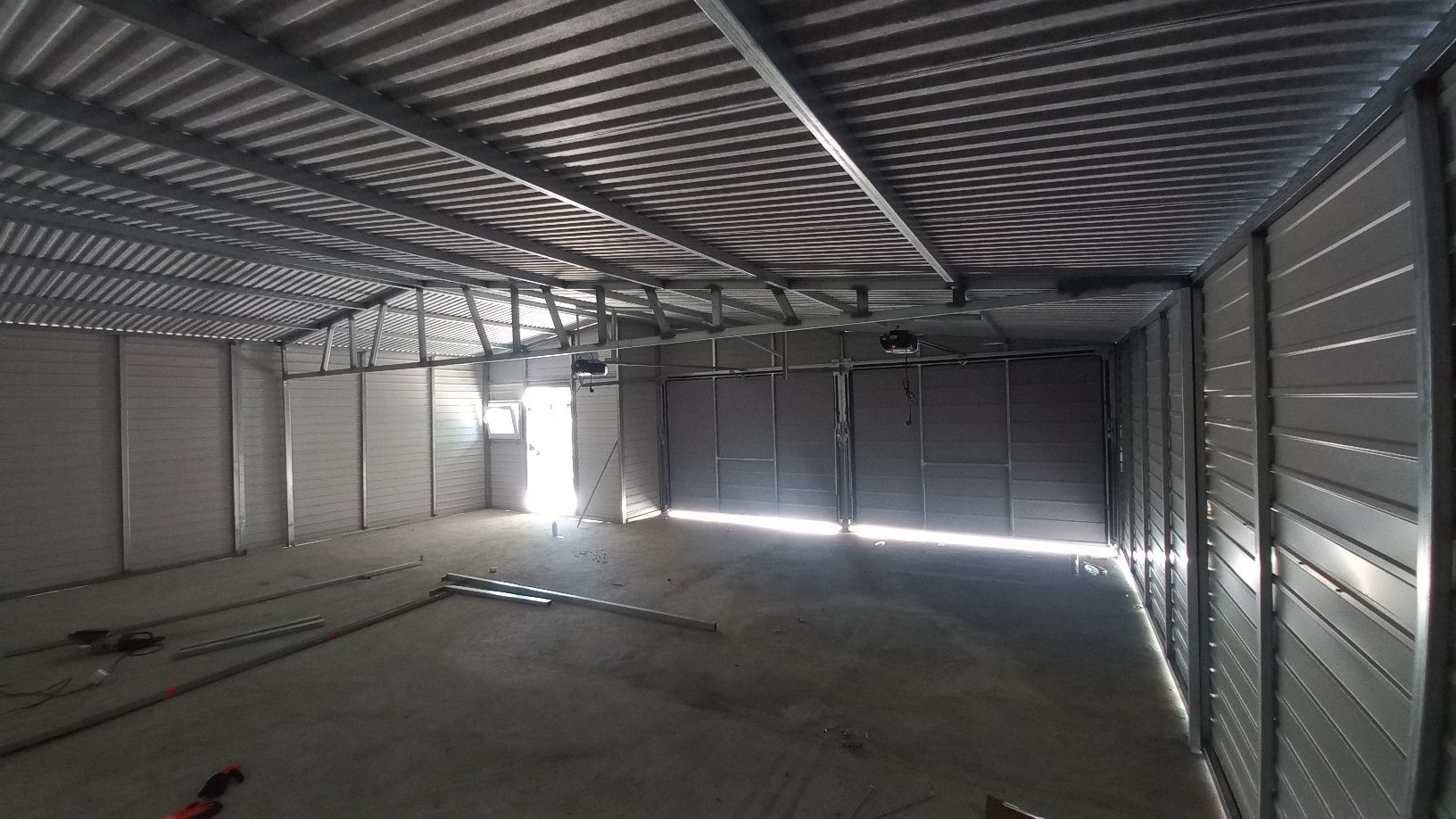 12x8 garaż wiata wnęka pomieszczenie garażowe gospodarcze na wymiar