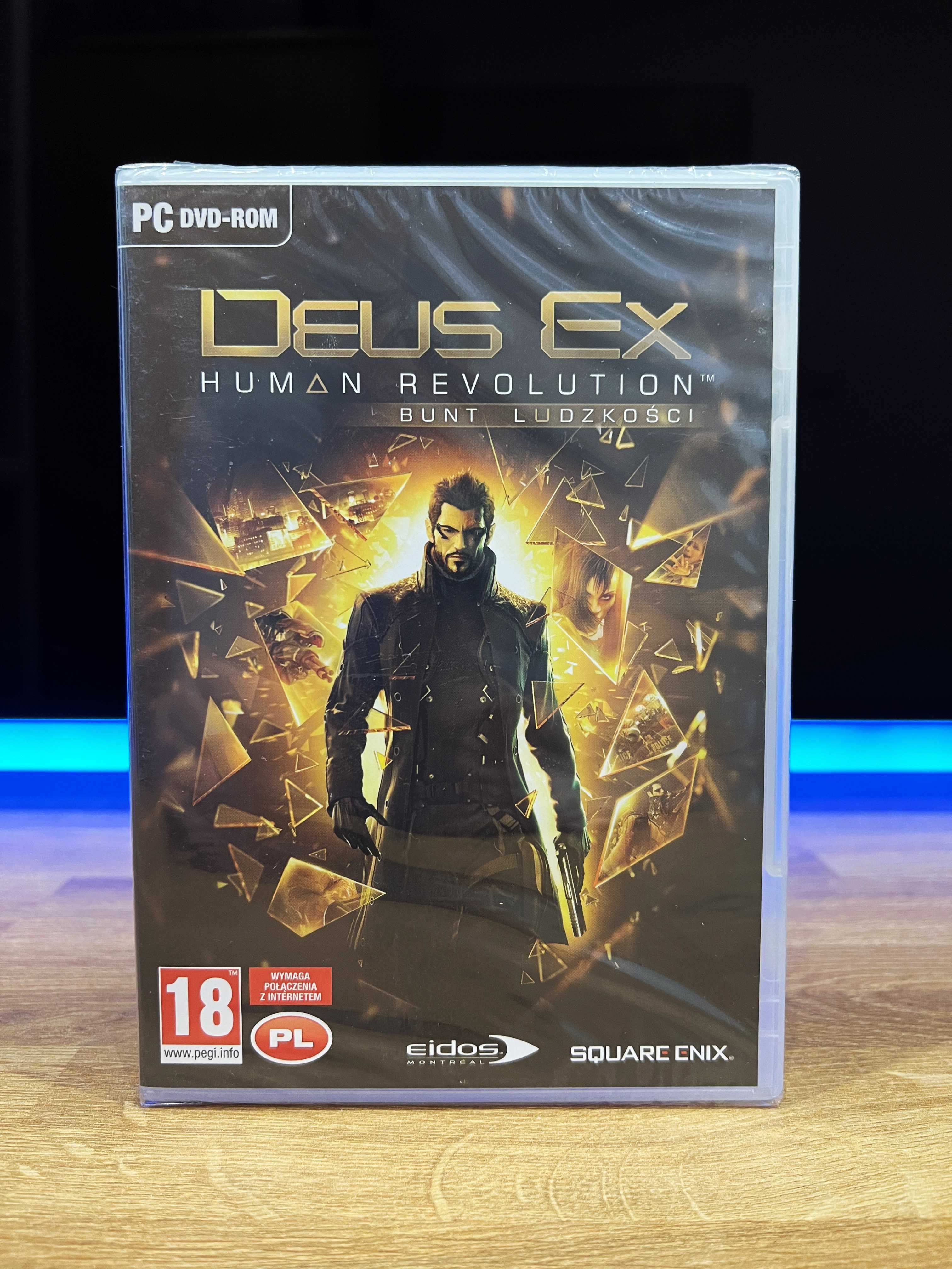 Deus Ex Human Revolution Nowa Folia (PC PL 2011) premierowe wydanie