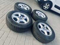 Диски с зимней резиной BMW X5 57 стиль 235/65 r17