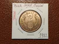 Medalha/token/ficha Bier Dorf Colon 1982