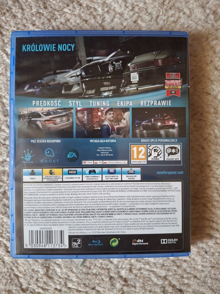 Need For Speed PL PS4 PS5 po polsku