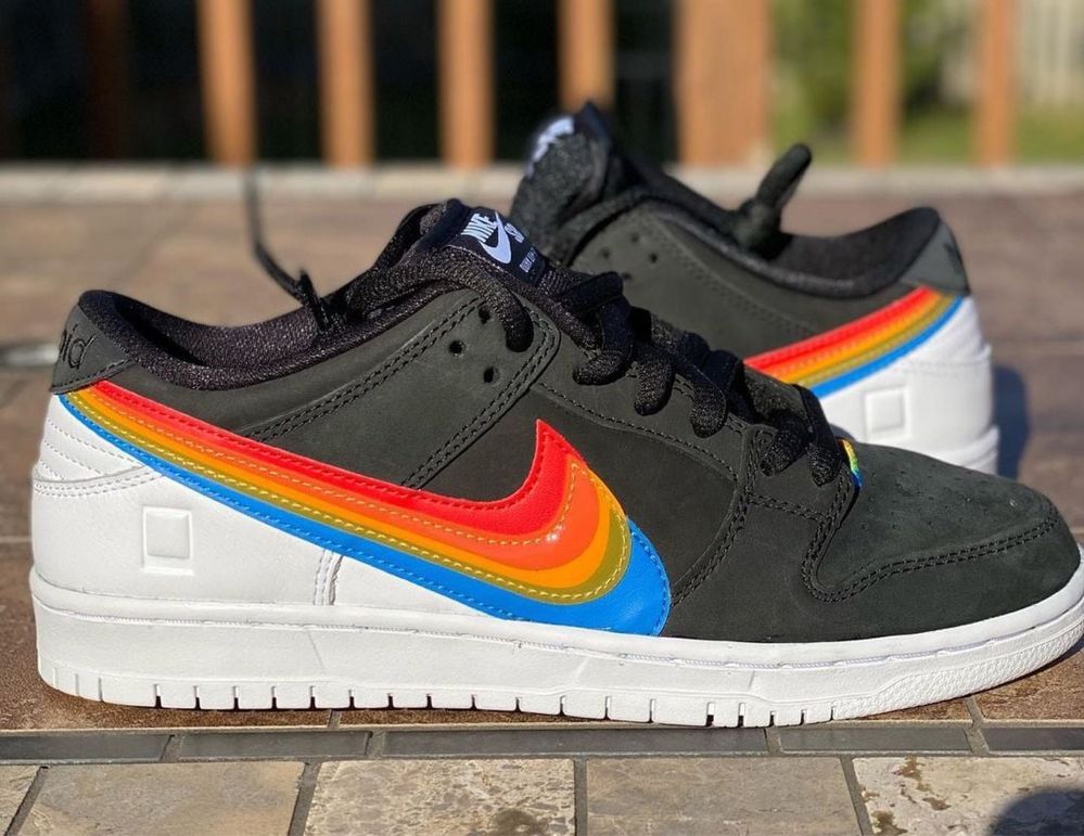 Кросівки Nike SB Dunk Low Polaroid Найк Данки Полароід чорні білі