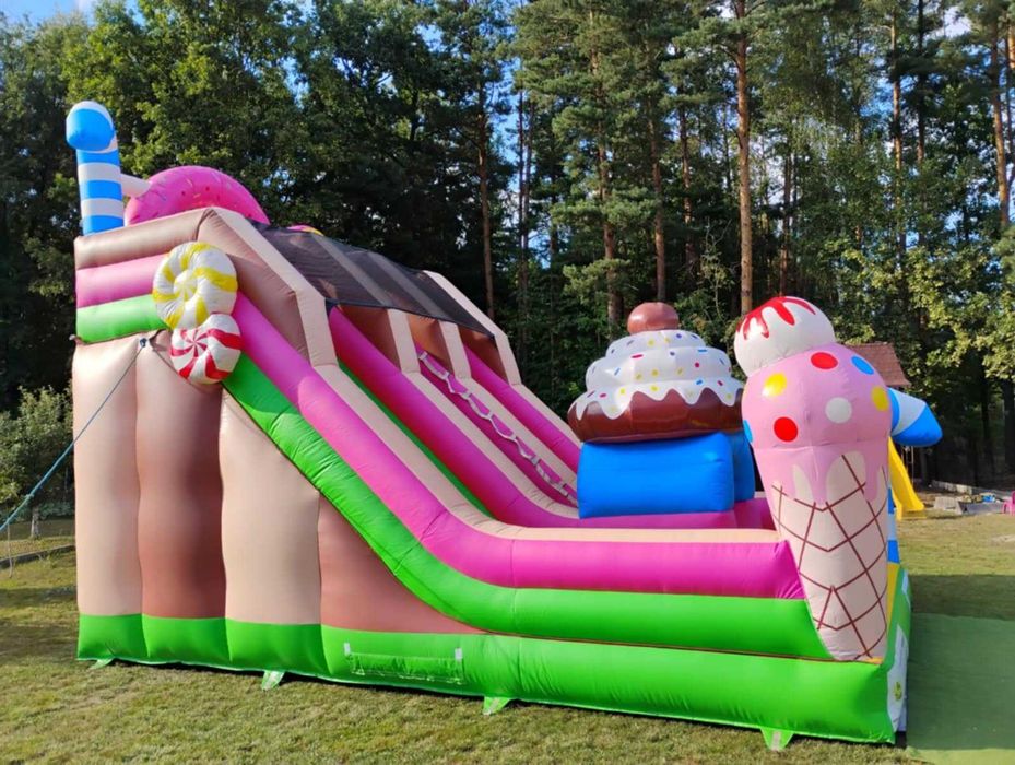 Dmuchaniec, dmuchana zjeżdżalnia, zamek dmuchany