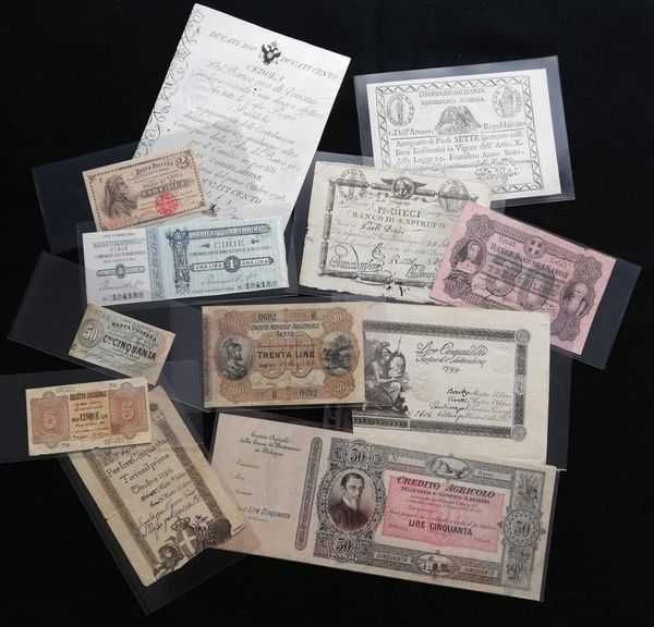Mais de 1400 notas e moeda a venda
