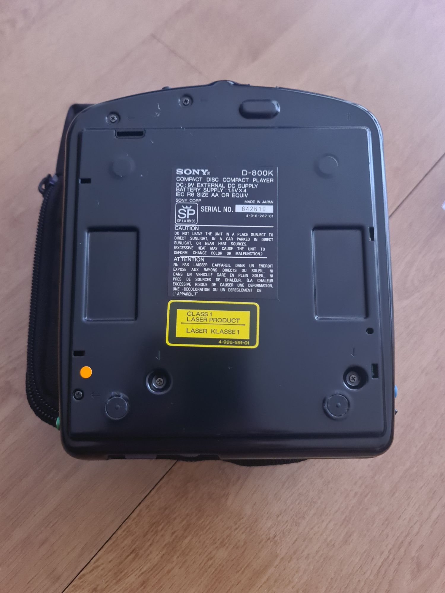 Leitor CD Sony compct player
