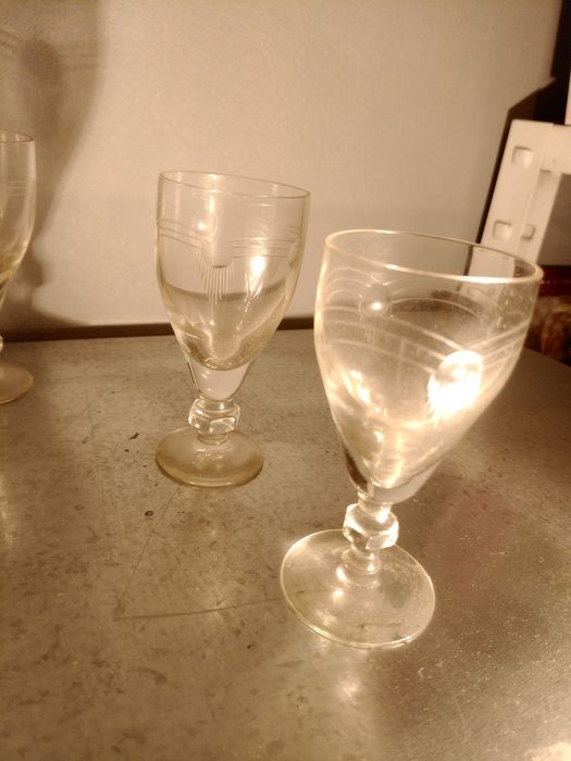 Conjunto de licoreira e 6 copos