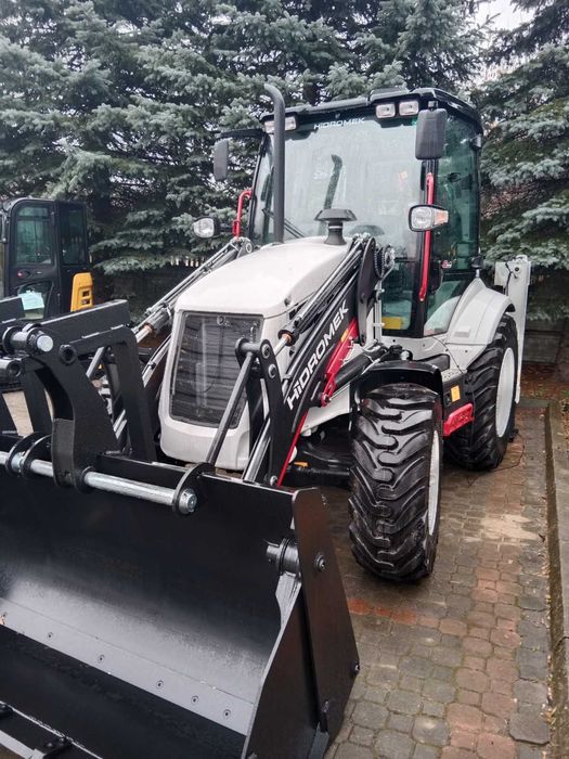Wynajem koparko-ładowarki Waryński Hidromek HMK102B Alpha
