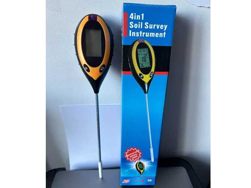 Kwasomierz glebowy Tester Ph 4w1 Ekrad LCD NOWY WYSYŁKA 24h