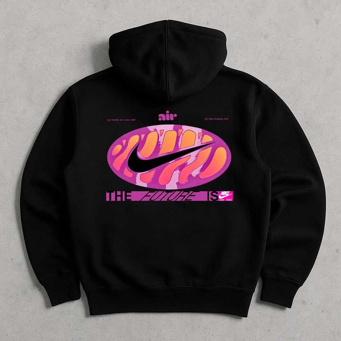 БЕЗ ПЕРЕДПЛАТ — Худи черное Nike Jordan Air Max — XS S M L XL