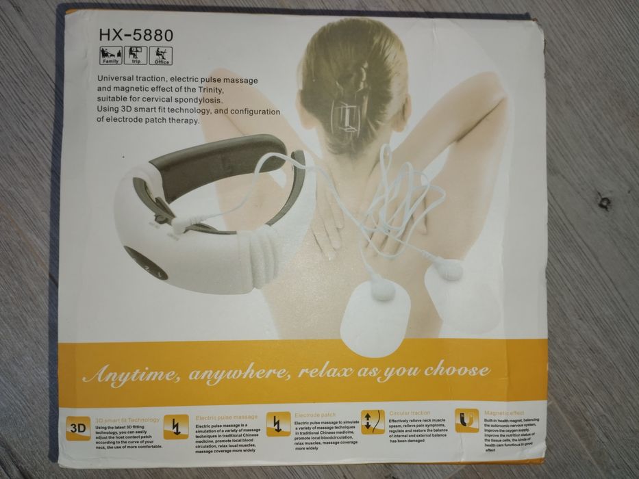 Masażer karku elektrosymulator HX-5880