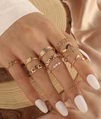 Złote pierścionki damskie