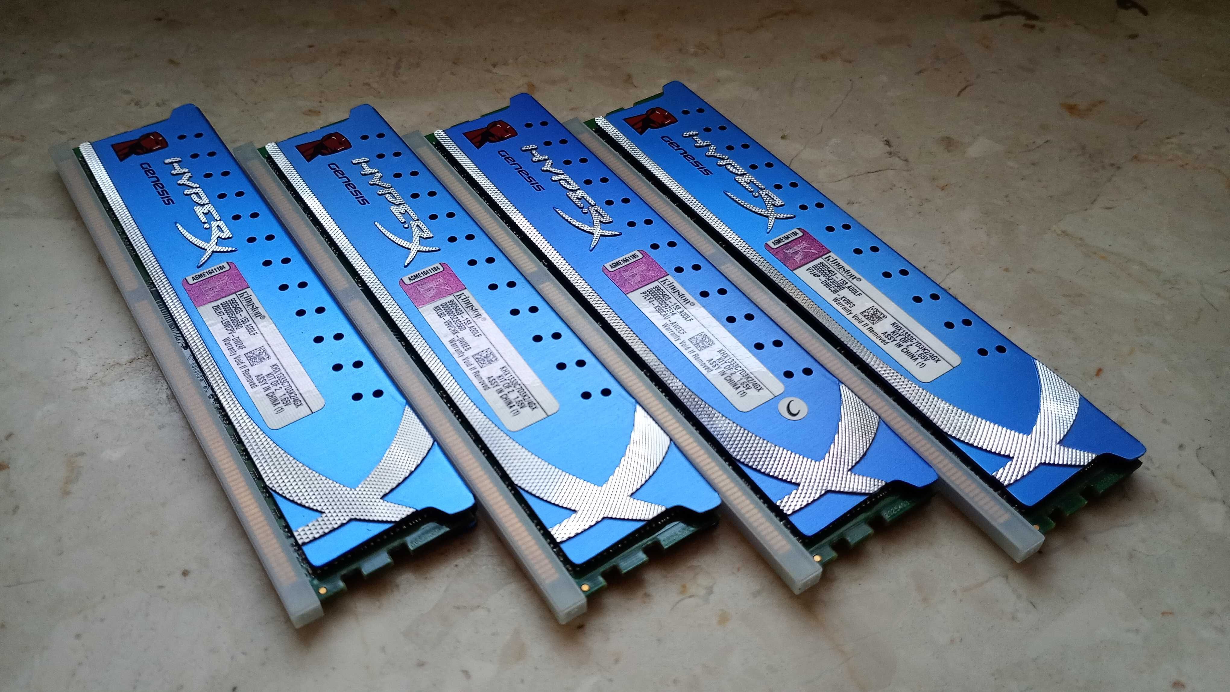 Pamięć RAM 8 GB (4x 2GB) Kingston HyperX DDR3 KHX1333C7D3K2/4GX