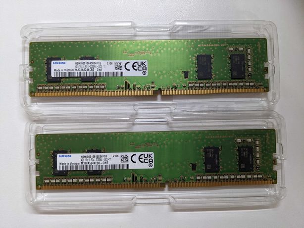 DDR4/8Gb/3200 Mhz (4Gb+4Gb OEM Lenovo - SAMSUNG M378A5244CB0-CWE)