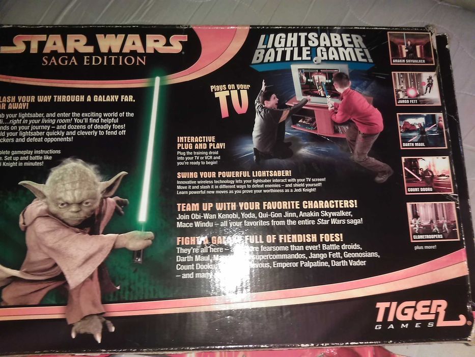 STAR WARS Saga Edition TV Game Gra Telewizyjna Elektroniczna.