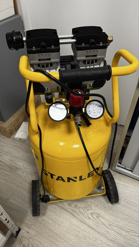 Compressor stanley 50L silencioso garantia