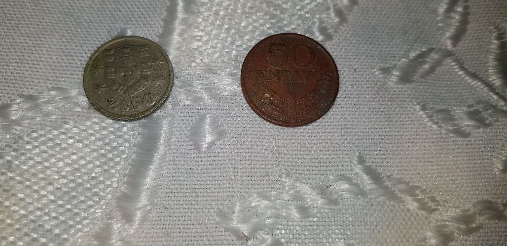 moedas de coleçao - centavos / escudos