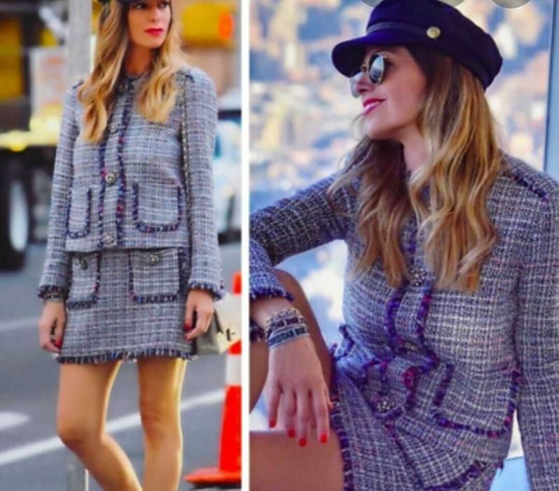 Zara marynarka chanelka zdobienia M 38 żakiet