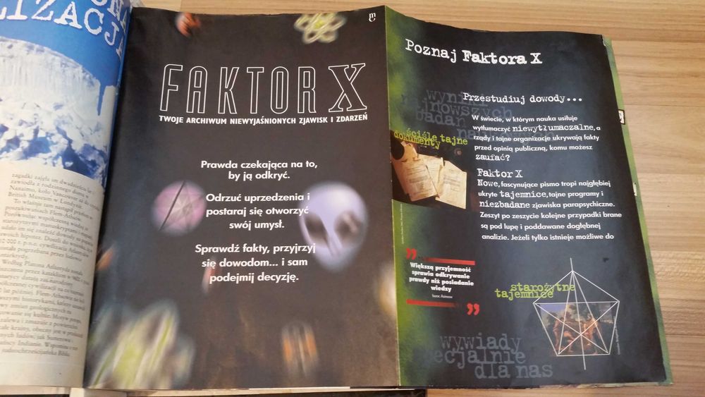 Faktor X – dwutygodnik archiwum niewyjaśnionych zjawisk i zdarzeń gw