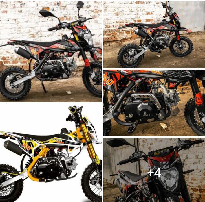 Акція ‼️ Дитячі мотоцикли Gecko ‼️ Пітбайк, міні крос, Pitbike Gecko