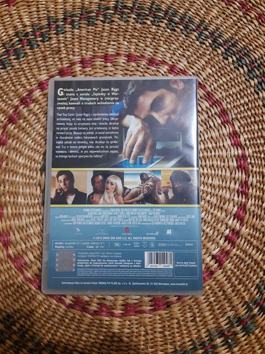 DVD z filmem Szofer do usług