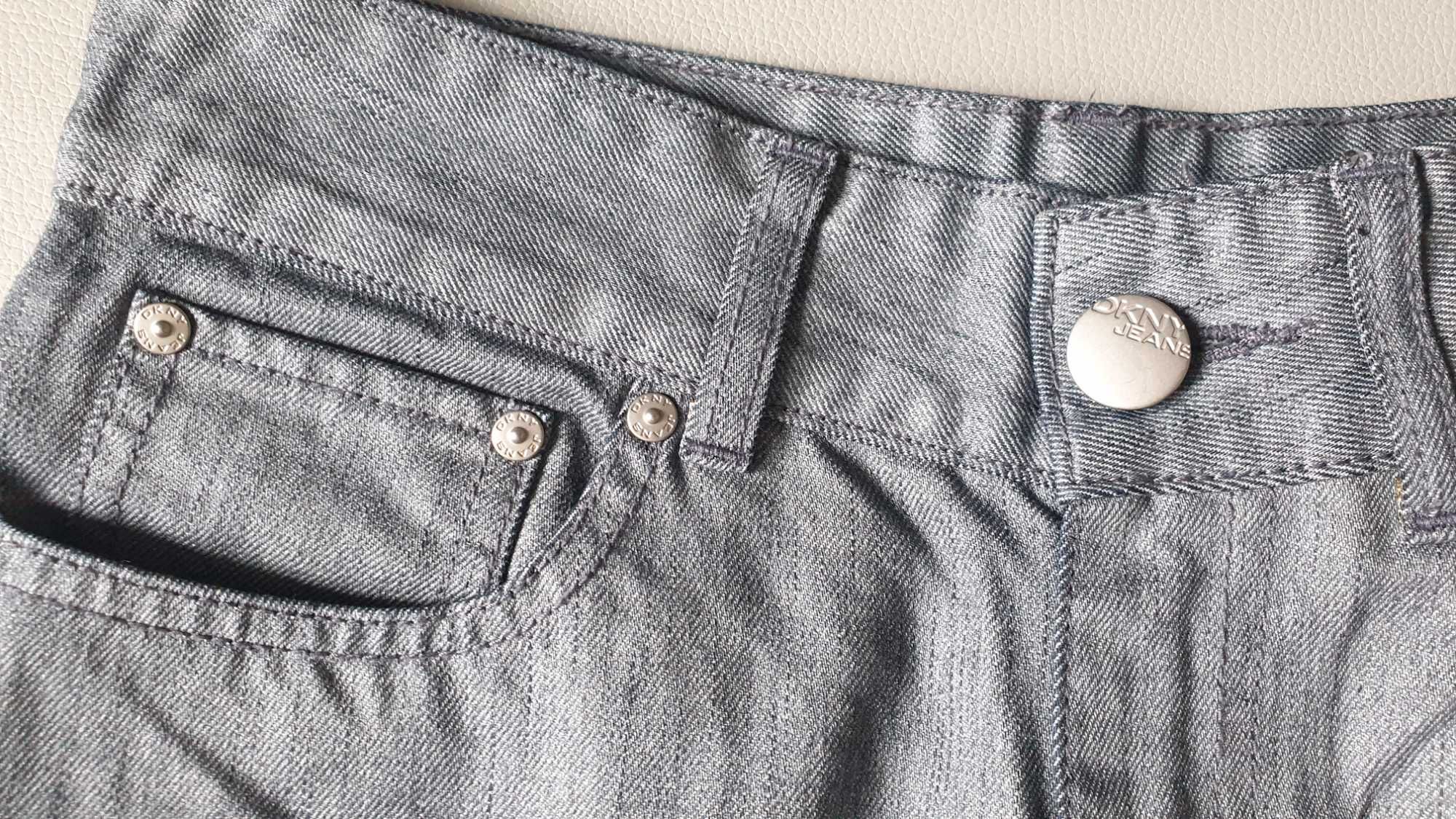 Spodnie szare DKNY rozm.36