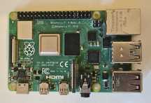 Minikomputer Raspberry Pi 4 Model B uszkodzony