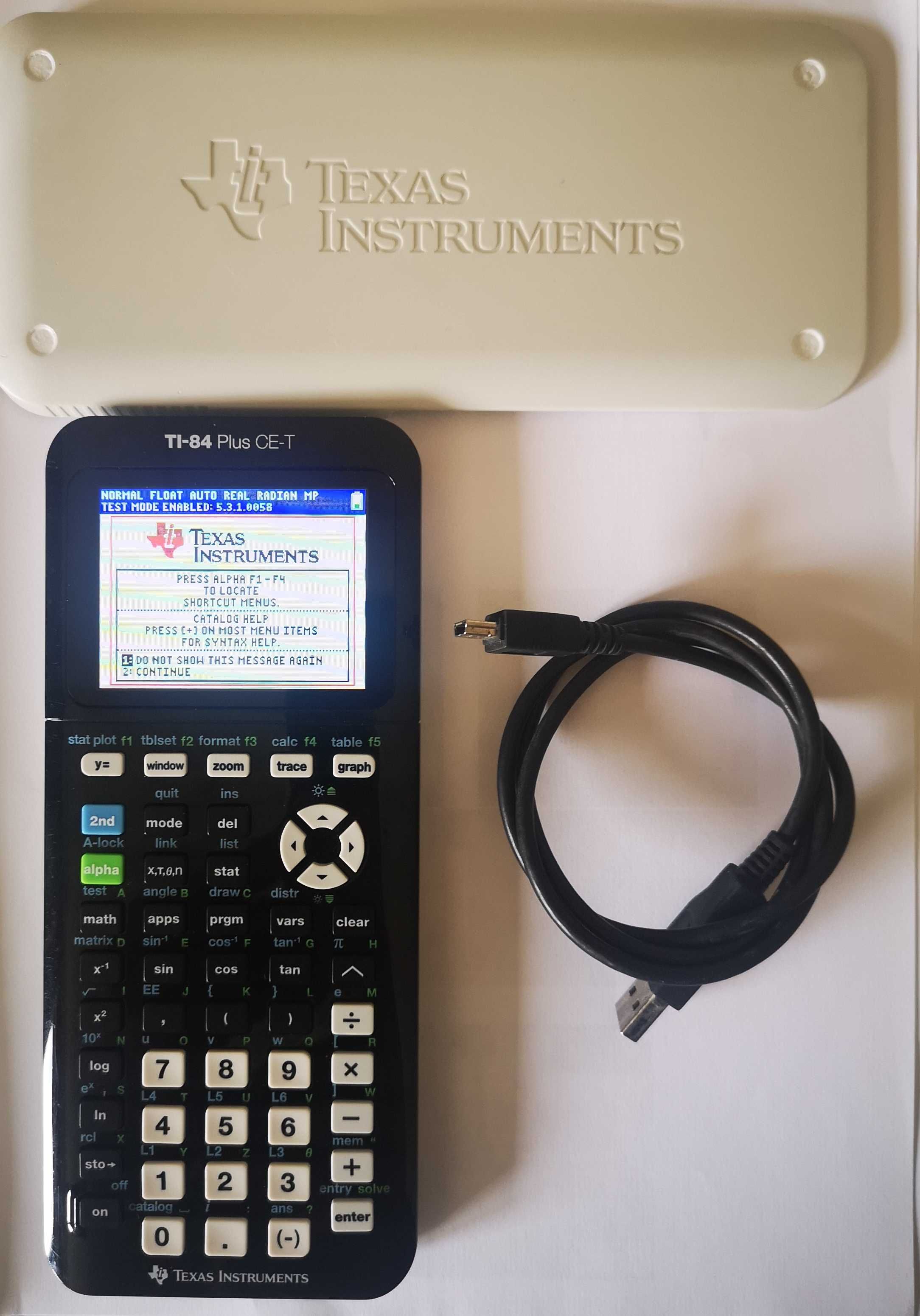 Maquina de calcular gráfica TI-84 Plus CE-T