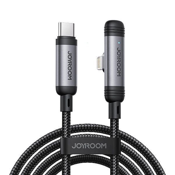 Kabel Joyroom S-A56 EnjoyX Series 90° USB-C - Lightning 30W 1,2m - cza