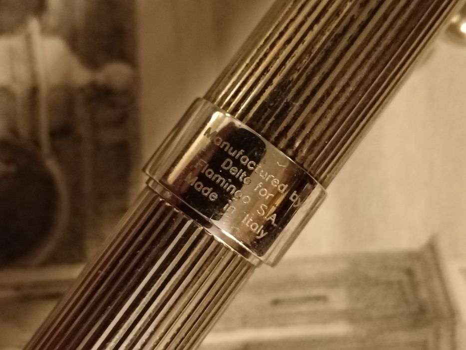 Caneta Delta Euro 2004 em prata 925