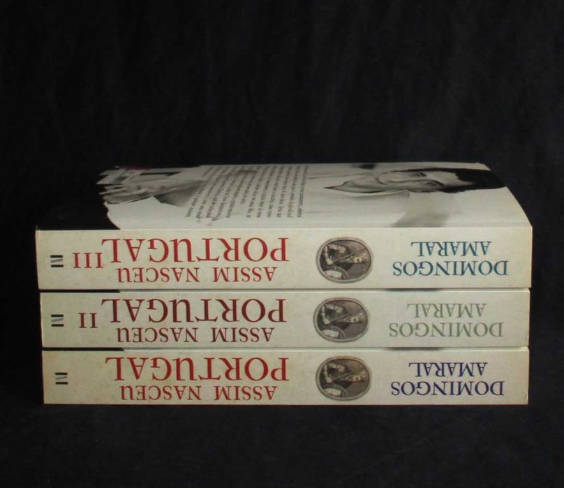 Trilogia Assim Nasceu Portugal Domingos Amaral 3 Volumes Completo