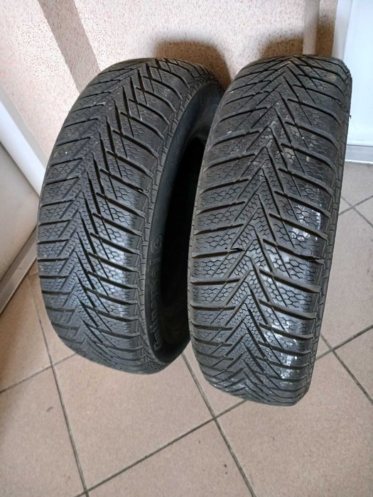2 OPONY zimowe 185/70/14 Continental