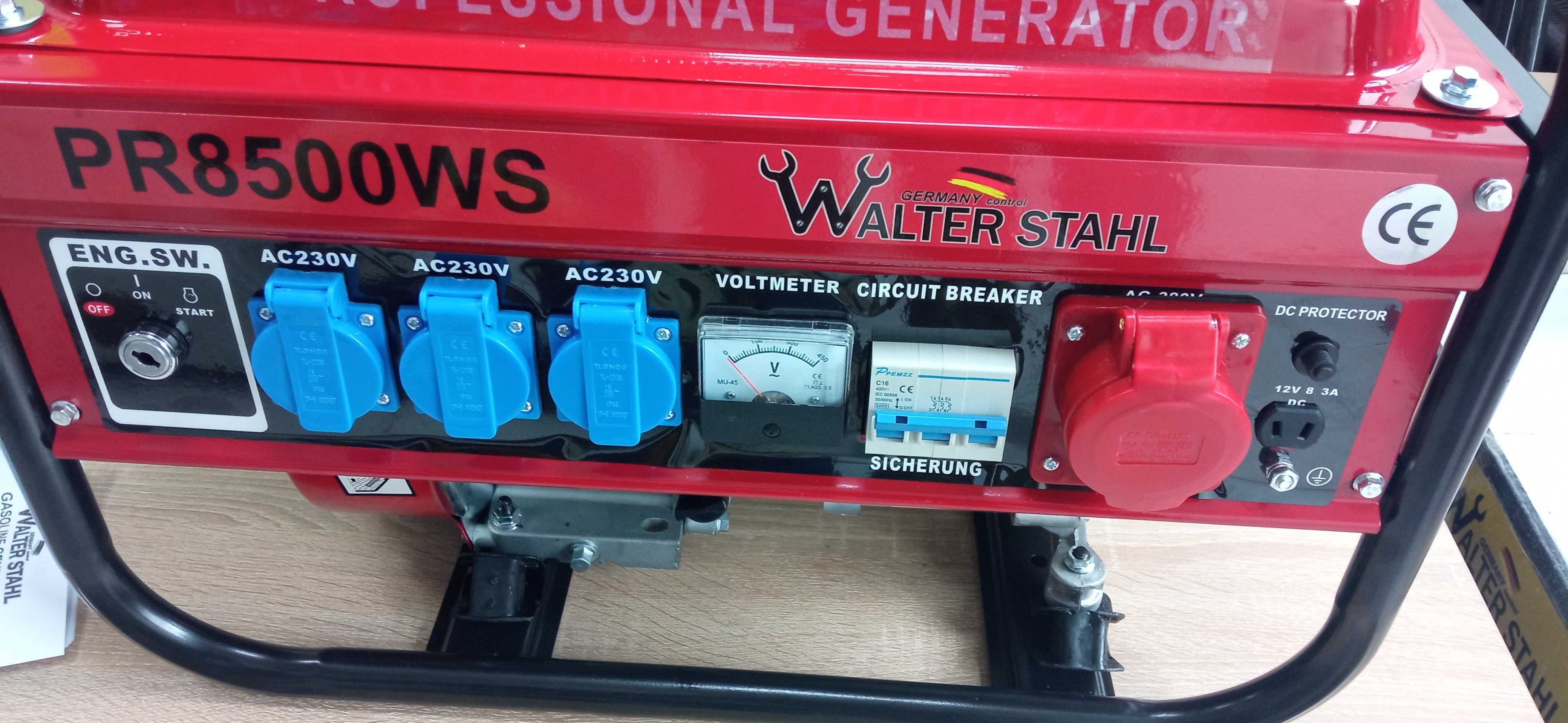 Генератор   Professional GENERATOR WALTER STAHL PR 8500 WS, Германия