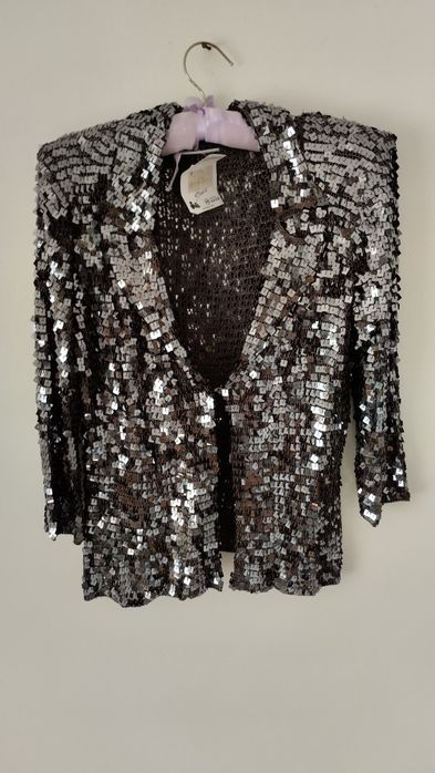 Піджак новий жіночий,святковий,вечірній.Рoзміо S, підійде і М