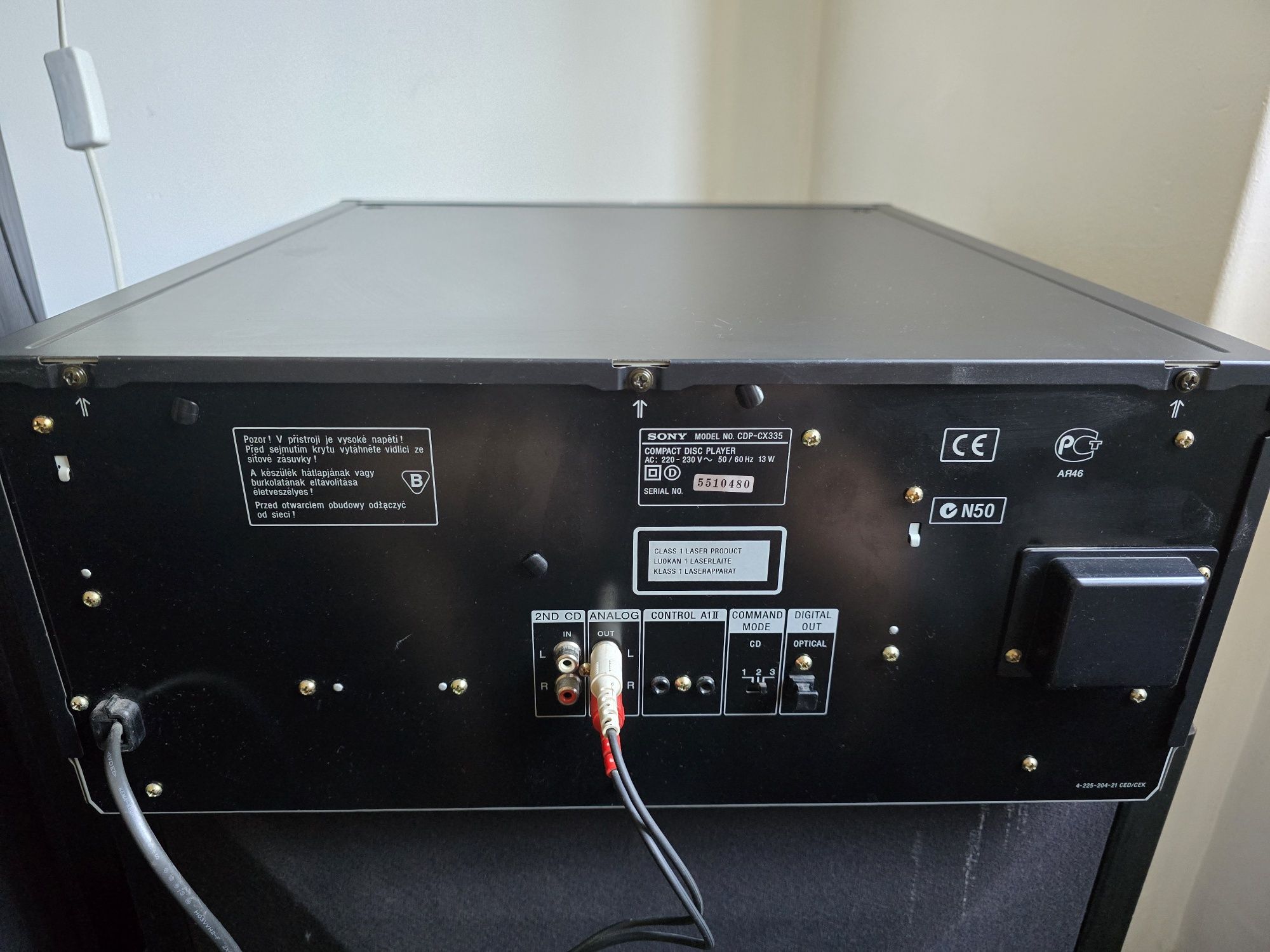 Sony megastorage cpd-cx355