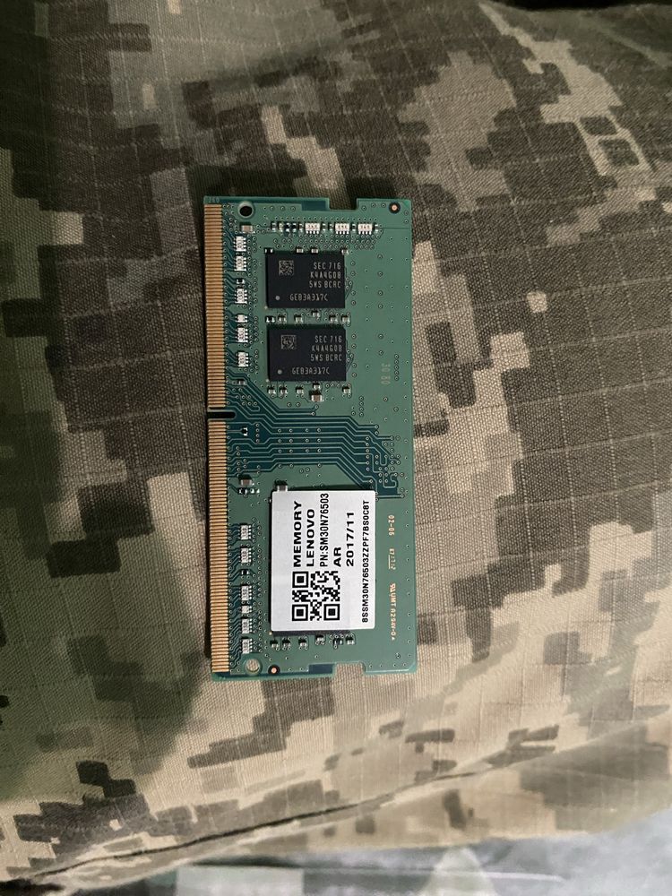 Оперативна память 4 гб sodim ddr4 2400 мгц