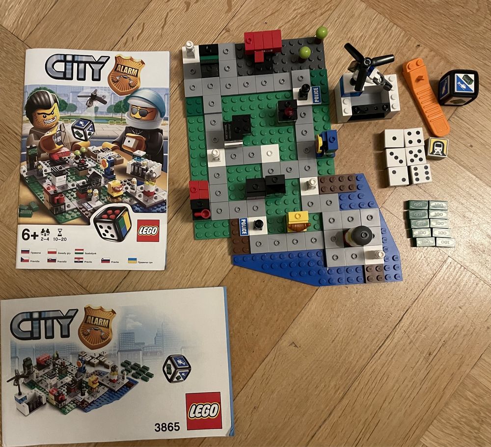 Lego city alarm 3865 gra planszowa