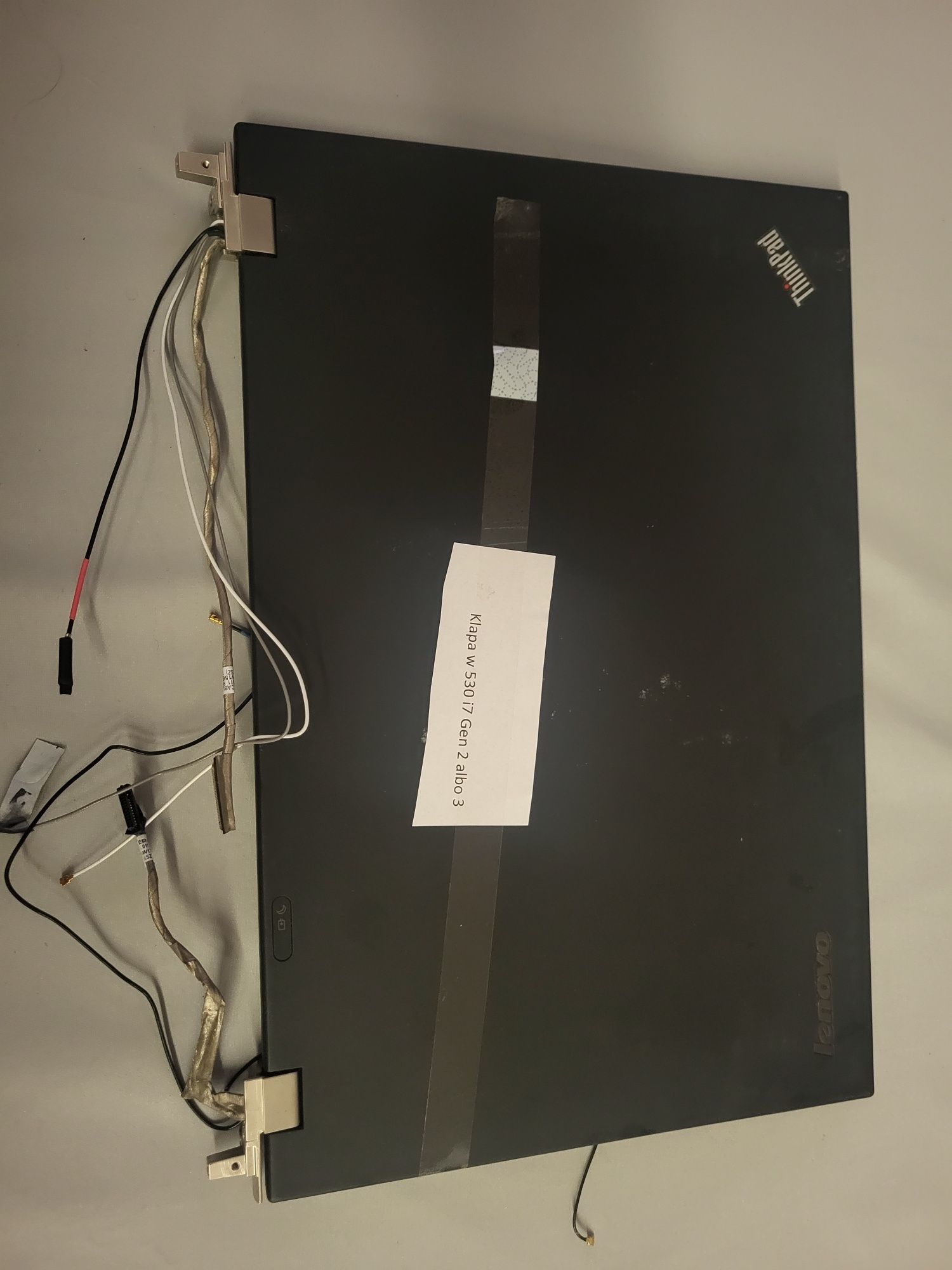 Klape matrycy zawiasy pasmo matryca do laptopa Lenovo Thinkpa W530