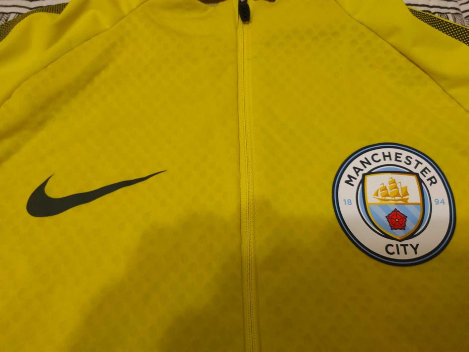кофта Nike Manchester City Training Shirt Shield Strike Drill 1/4 Zip