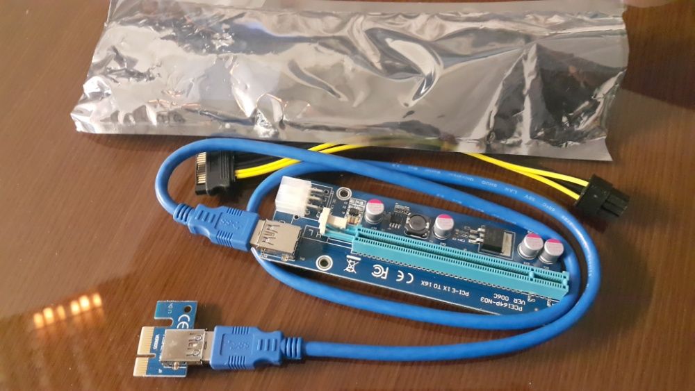 Kabel Przewód  zasilajacy do karta Graficzna 6-8 pinów  do  Bitcoin
