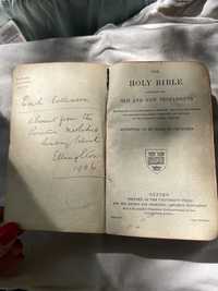 Старая американская библия 1906 года