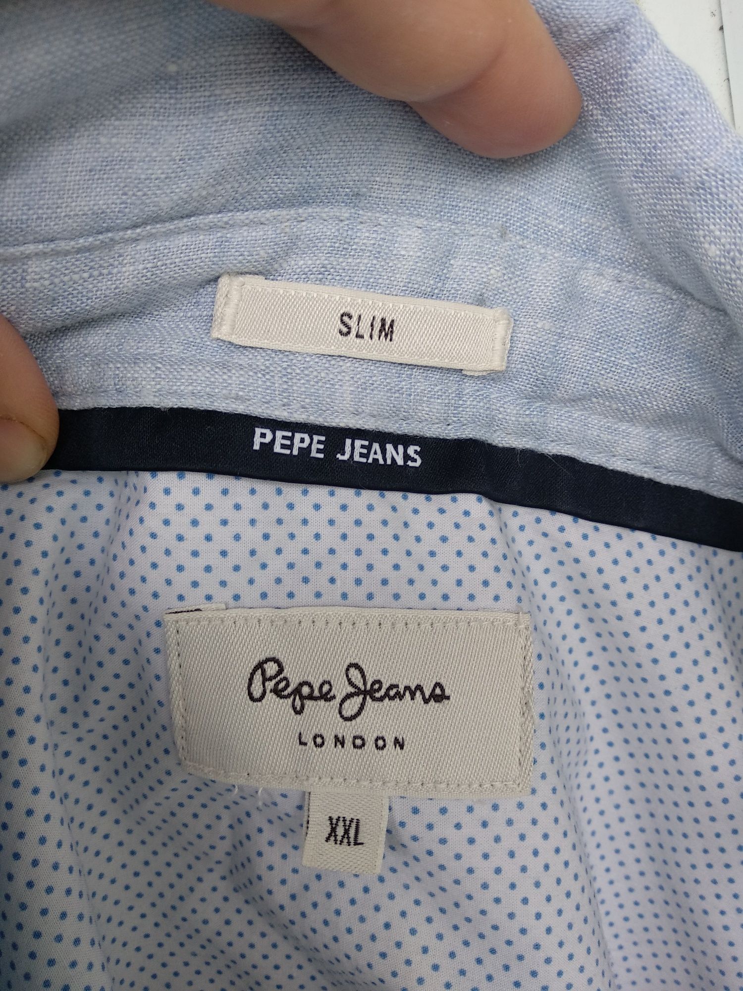 Сорочка льон Pepe jeans, p. XXL