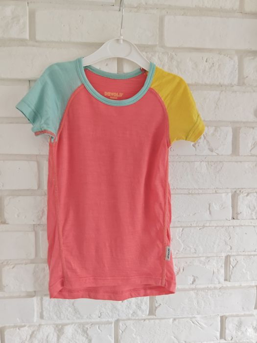 Devold breeze 4 t-shirt merino wełniana bluzka termoaktywna