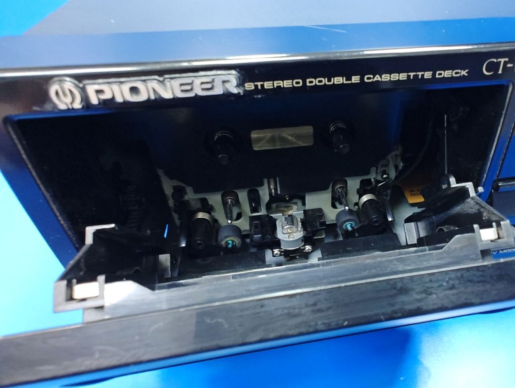 Магнитофон кассетный Pioneer CT-W606DR (CT-05D, CT-W616DR) черный