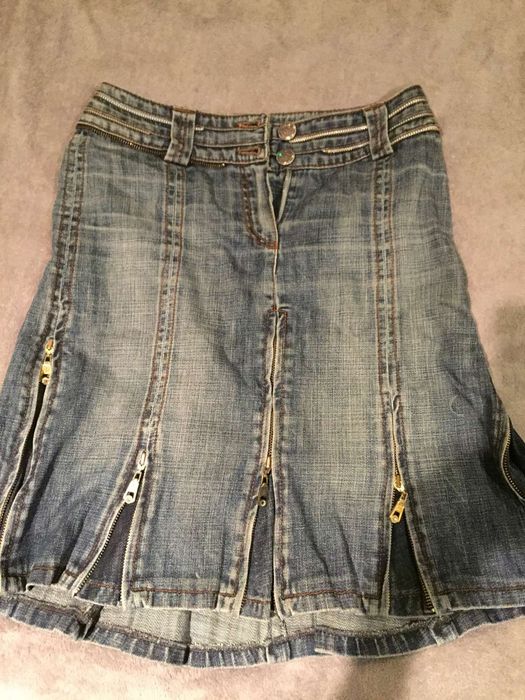 GIZIA оригинал юбка джинсовая