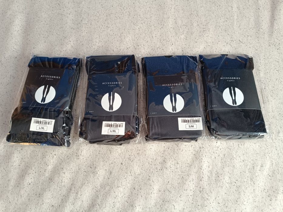 Rajstopy błyszczące wetlook halloween